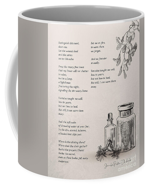 Niobe Coffee Mug featuring the digital art Niobe by Jennifer Preston
