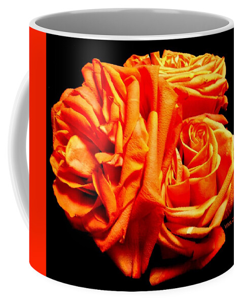 Roses Coffee Mug featuring the photograph Nisha's Roses by VIVA Anderson