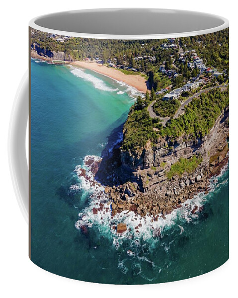 Beach Coffee Mug featuring the photograph North Bilgola Headland No 1 by Andre Petrov
