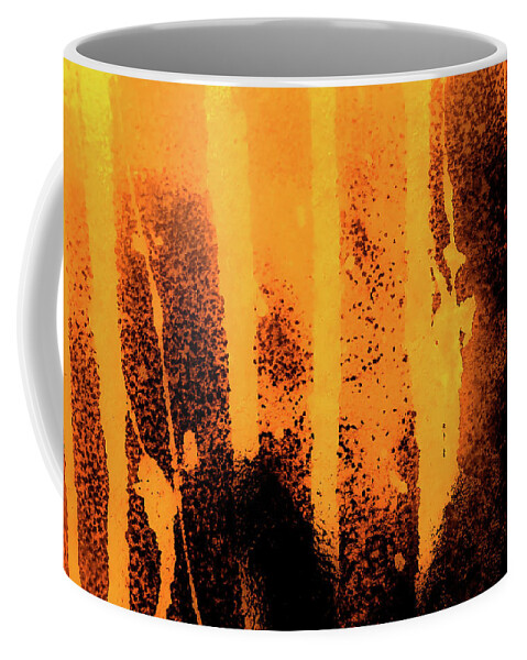  Coffee Mug featuring the photograph NOT Warm n Fuzzy Just RAW Urban Passion by Ken Sexton
