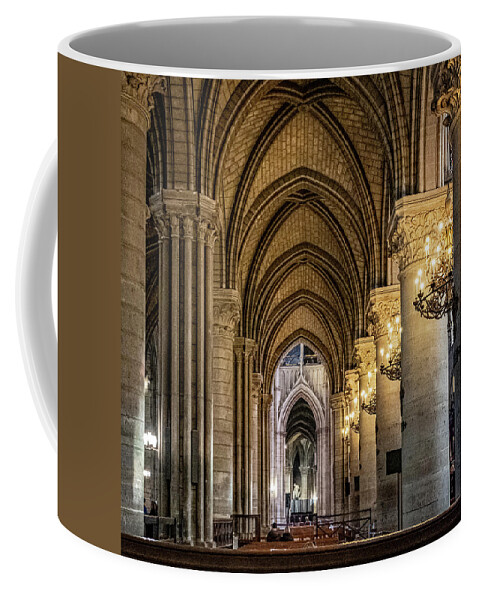 Notre Coffee Mug featuring the photograph Notre Dame, Paris 1 by Nigel R Bell