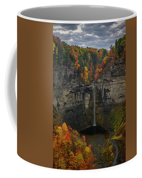 Taughannock Falls Coffee Mug featuring the photograph NY Color by Guy Coniglio