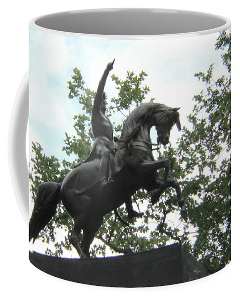 New York Coffee Mug featuring the photograph NY Statue by Kenneth Pope