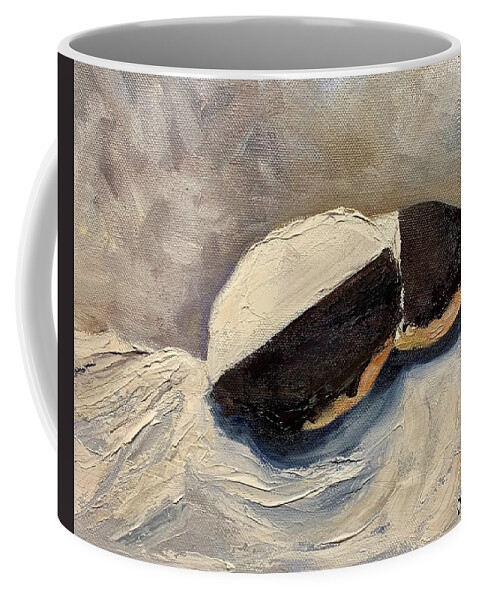 Melissa A. Torres Art Coffee Mug featuring the painting NYCs Finest by Melissa Torres