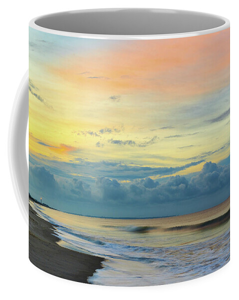 Oak Island Coffee Mug featuring the photograph Oak Island Morning by Nick Noble