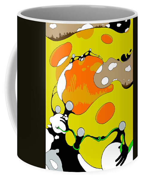 Avatars Coffee Mug featuring the digital art Obscuriousity by Craig Tilley
