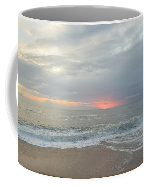 Obx Sunrise Coffee Mug featuring the photograph OBX Sunrise 9/23/18 by Barbara Ann Bell