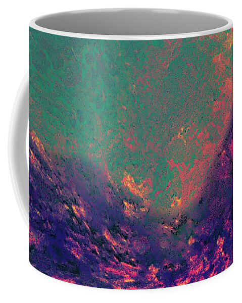 Waters Coffee Mug featuring the digital art Ocean Stillness by Glenn Hernandez