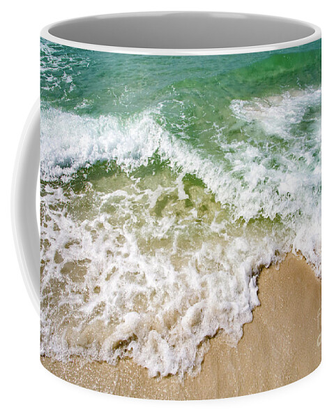 Beach Coffee Mug featuring the photograph Ocean Waves by Beachtown Views