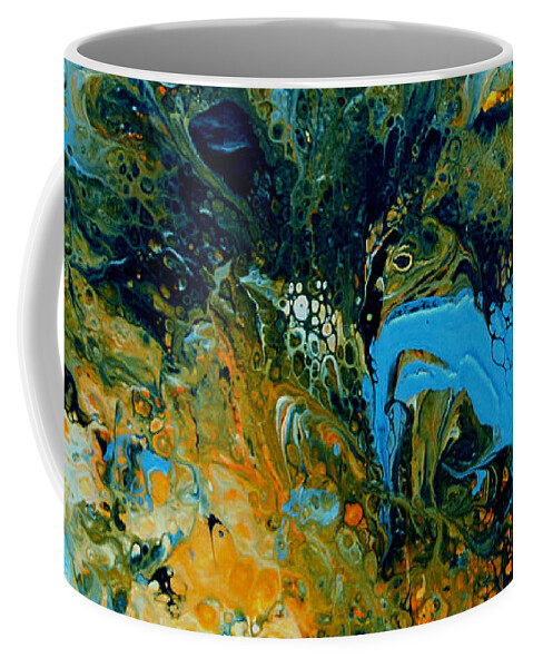 Underwater Coffee Mug featuring the painting Octopus Garden by Vallee Johnson