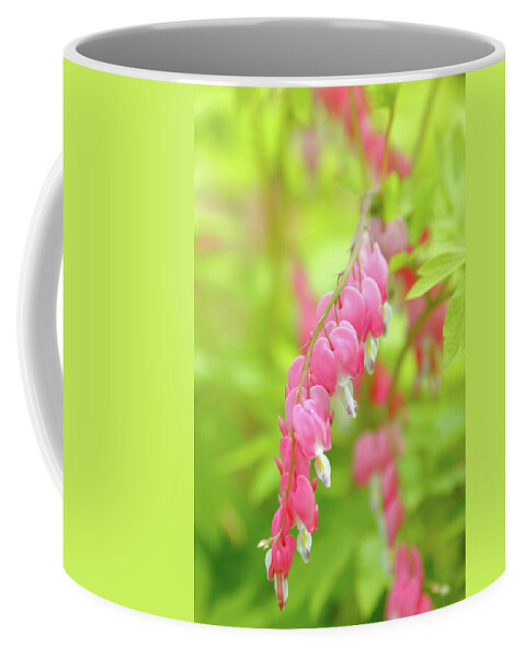Plant Coffee Mug featuring the photograph Oh My Bleeding Heart by Lens Art Photography By Larry Trager