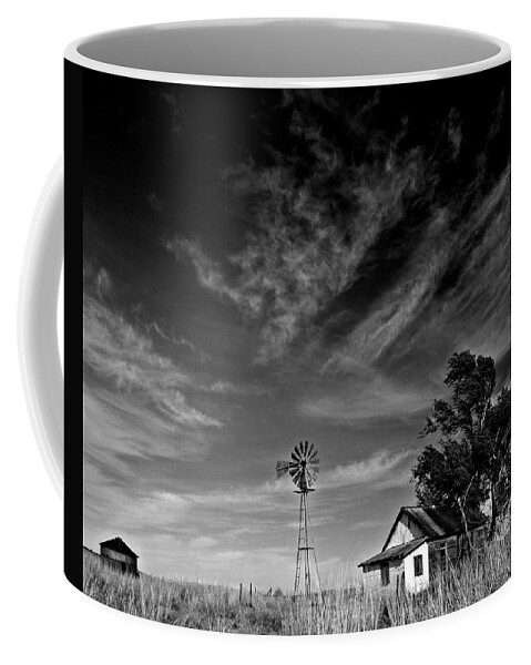 Oklahoma Coffee Mug featuring the photograph Oklahoma Farm by Christopher McKenzie