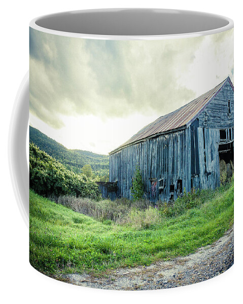 Old Coffee Mug featuring the photograph Old Barn by Denise Kopko
