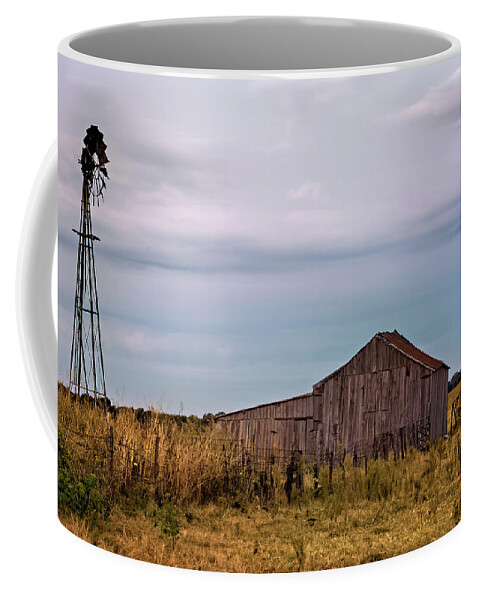 Agriculture Coffee Mug featuring the photograph Old Okie by Lana Trussell