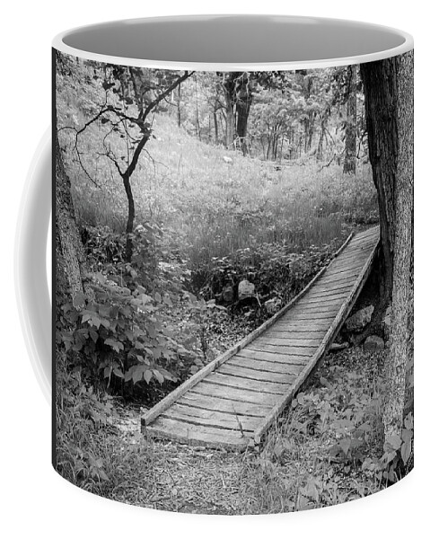 2018 Coffee Mug featuring the photograph Old Wooden Bridge by Gerri Bigler