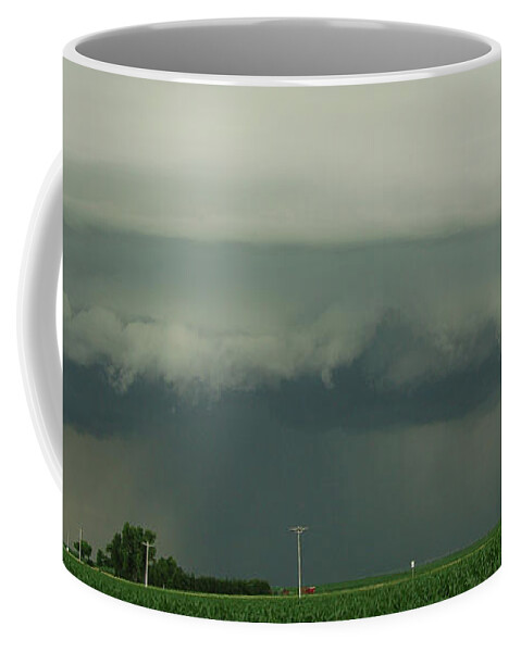 Nebraskasc Coffee Mug featuring the photograph Ominous Nebraska Outflow 020 by NebraskaSC