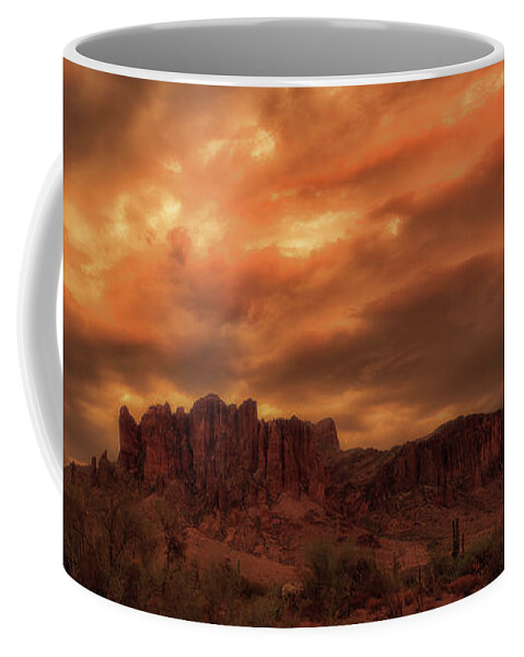 Arizona Coffee Mug featuring the photograph Ominous by Rick Furmanek