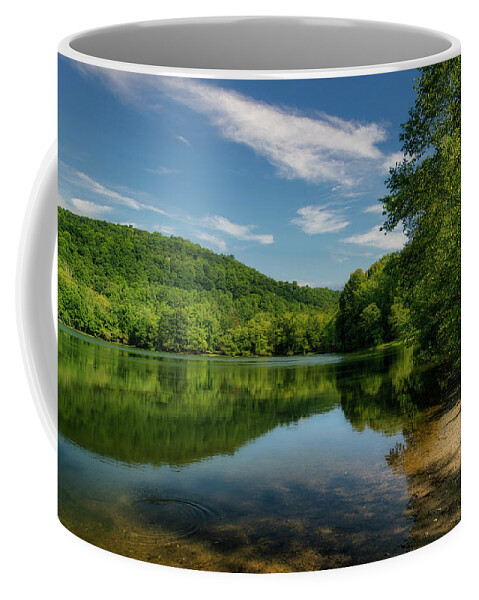 Ramapo Reservation Coffee Mug featuring the photograph On a Clear Day by Penny Polakoff