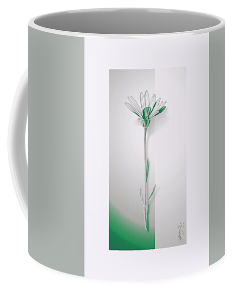 Daisy Coffee Mug featuring the photograph On The Side Of Spring by Rene Crystal