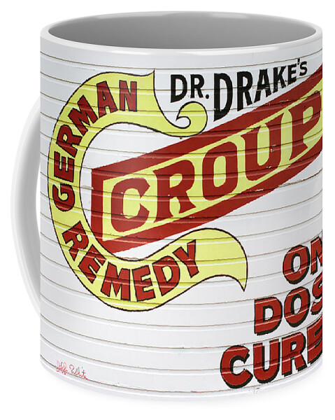 Museum Coffee Mug featuring the photograph One Dose Cures by Jeff White
