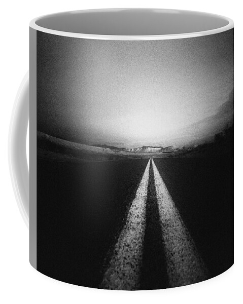 Road Coffee Mug featuring the photograph one by Mark Ross