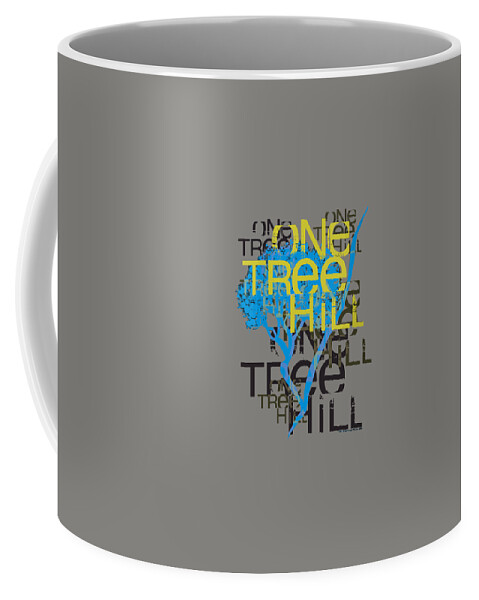 One Tree Hill Title Coffee Mug featuring the digital art One Tree Hill Title by Corrin Aryn