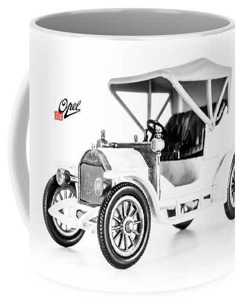 1909 Coffee Mug featuring the photograph Opel Coupe 1909 by Viktor Wallon-Hars