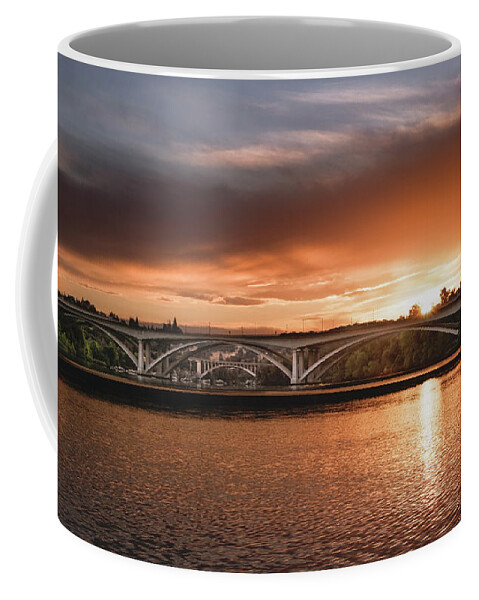 Sunrise Coffee Mug featuring the photograph Orange Delight by Gary Geddes