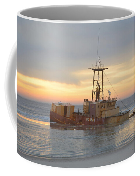 Outer Banks Coffee Mug featuring the photograph Oregon Inlet 3/30/20 by Barbara Ann Bell
