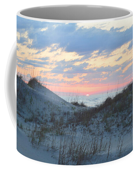 Oregon Inlet Coffee Mug featuring the photograph Oregon Inlet Sunrise by Barbara Ann Bell