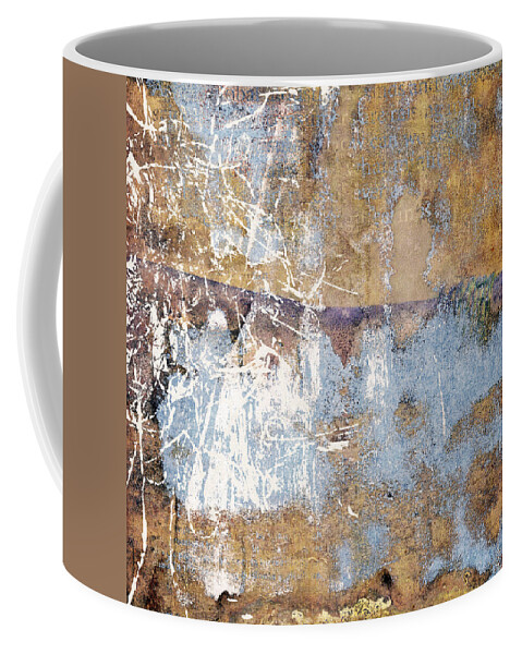 Organic Coffee Mug featuring the mixed media Organic Abstract 2- Art by Linda Woods by Linda Woods