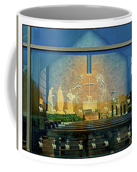 Shrine Coffee Mug featuring the photograph Our Lady of Knock Shrine-Ireland by Peggy Dietz