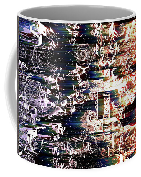 Space Coffee Mug featuring the digital art Outer Atmosphere by Phil Perkins