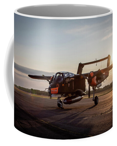 North American Coffee Mug featuring the photograph OV-10 Bronco by Airpower Art