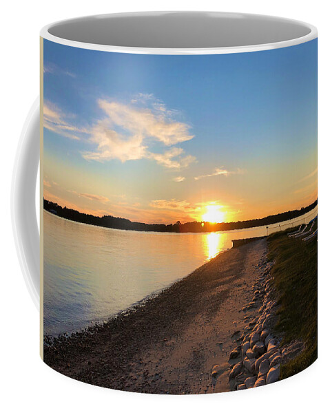 Beach Coffee Mug featuring the photograph Oxford Beach by Chris Montcalmo