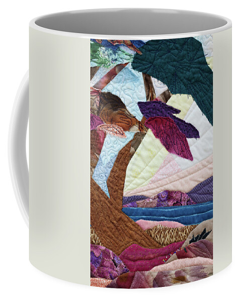 Pacific Beach Coffee Mug featuring the mixed media Pacific Beach 2 by Vivian Aumond