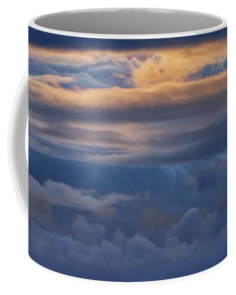 Pacific Skies Coffee Mug featuring the photograph Pacific Skies by John Haldane