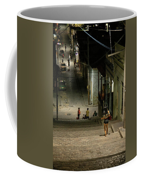 Padre Pico Coffee Mug featuring the photograph Padre Pico Steps by Micah Offman
