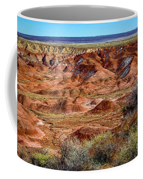Jon Burch Coffee Mug featuring the photograph Painted Desert in Winter by Jon Burch Photography