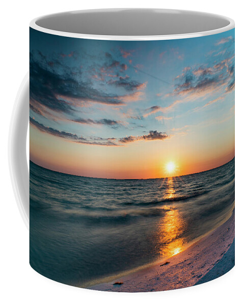 Sunset Coffee Mug featuring the photograph Painted Sunset by Todd Tucker