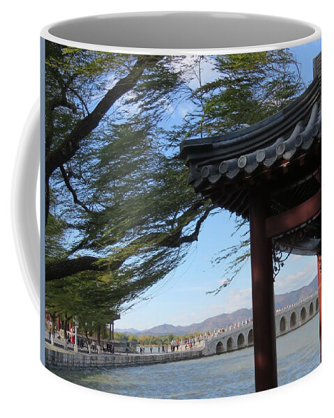 China Coffee Mug featuring the photograph Breezy by Kerry Obrist