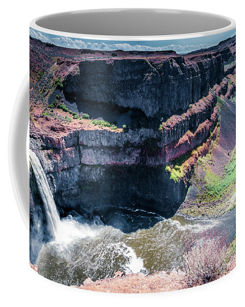 Palouse Falls Canyon Coffee Mug featuring the photograph Palouse Falls Canyon by David Patterson