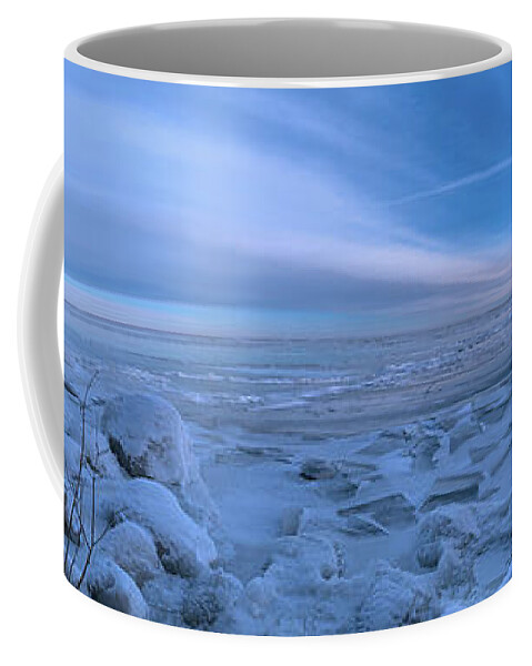 Canada Coffee Mug featuring the photograph Panoramic Winter Scene by Mary Mikawoz