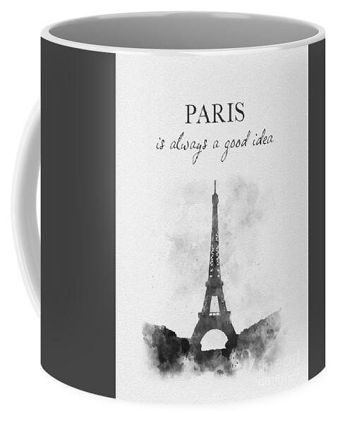 Paris Coffee Cup in Black