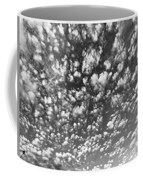 Clouds Coffee Mug featuring the photograph Parking Lot Cloud Art by Robert Knight