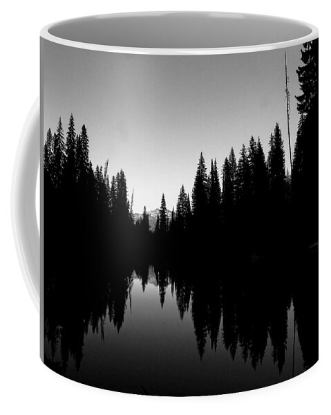 Lake Coffee Mug featuring the photograph Payette Lake Reflections by Amanda R Wright