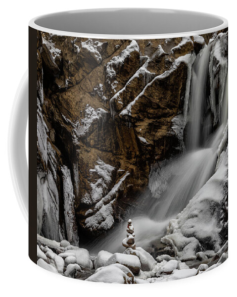 Waterfall Coffee Mug featuring the photograph Peace in Chaos by Chuck Rasco Photography