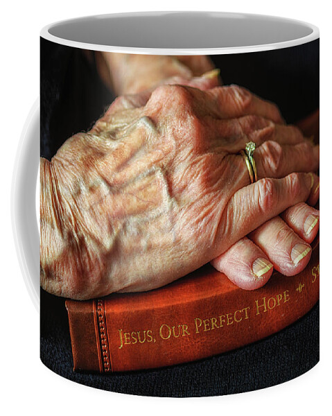 Prayer Coffee Mug featuring the photograph Peace of Soul by Joann Long