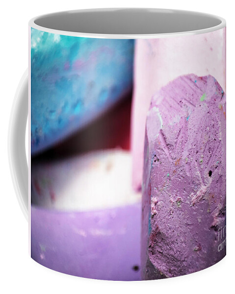 Purple Coffee Mug featuring the photograph Peak Chalk by Robert Knight