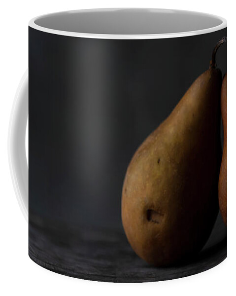 Pears Coffee Mug featuring the photograph Pear With Me by Holly Ross